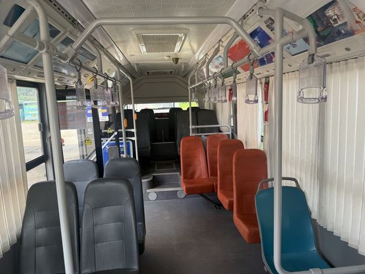 Autobus de transport public urbain d'occasion de 24/55 places avec extérieur jaune et roue 4200
