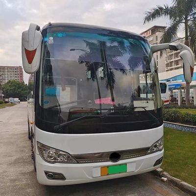 Autobus d'occasion Yutong 28 places, type de carburant électrique et vitesse maximale de 100 km/h avec moteurs Yuchai de 200 ch