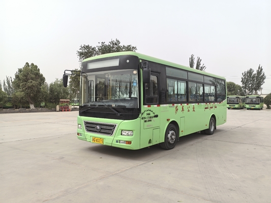 Autobus urbain diesel 2015 en seconde main, roulement à gauche Autobus vert de 8 mètres
