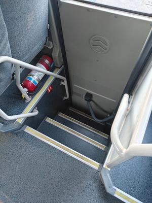 Autobus électrique de type 48 places d'occasion, entièrement électrique, de Golden Dragon en 2018, avec voie arrière de 1860