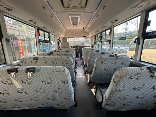 Autobus scolaire diesel jaune 36 d'occasion, norme nationale IV d'émission, fabriqué en Chine
